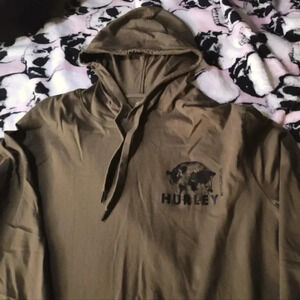 Hurley lightweight hoodie XL Green